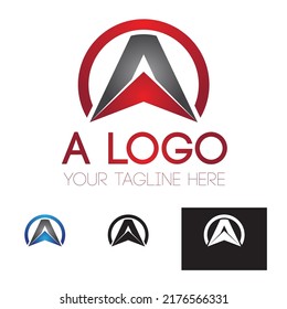 A letter Logo A logo A branding logo