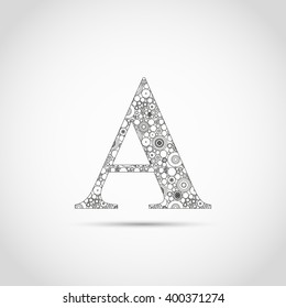 A letter logo for busines