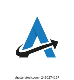 A Letter Logo for business and company, Initial letter A logo, Initial Letter A logo Icon, Vector Template.