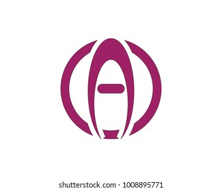 A letter logo business template vector icon