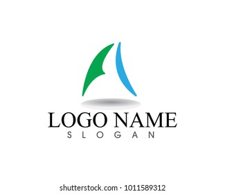 A Letter Logo Business Template Vector icon