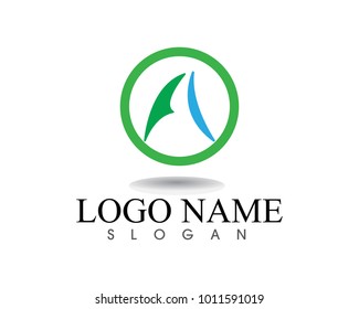 A Letter Logo Business Template Vector icon
