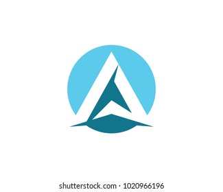 A Letter Logo Business Template Vector icon design