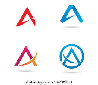 A Letter Logo Business Template Vector icon