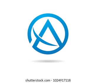 A Letter Logo Business Template Vector icon