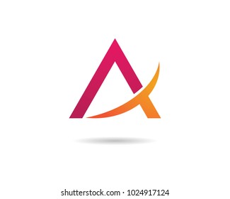 A Letter Logo Business Template Vector icon