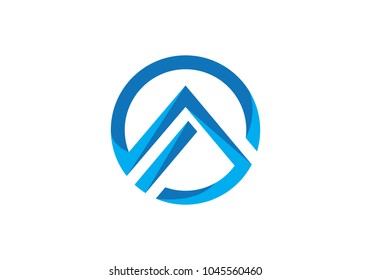 A Letter Logo Business Template Vector icon