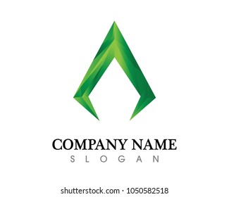 A Letter Logo Business Template Vector icon
