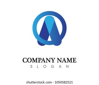 A Letter Logo Business Template Vector icon
