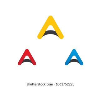 A Letter Logo Business Template Vector icon
