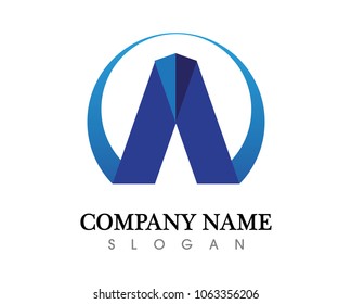 A Letter Logo Business Template Vector icon
