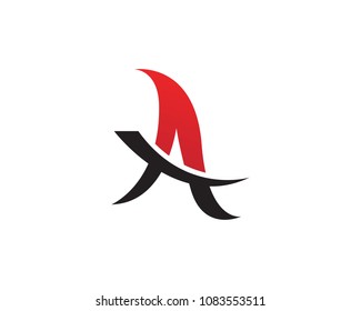 A Letter Logo Business Template Vector icon
