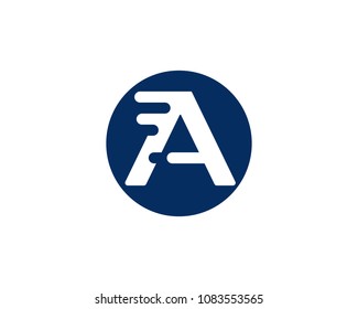 A Letter Logo Business Template Vector icon