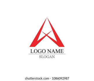 A Letter Logo Business Template Vector icon
