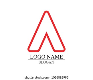 A Letter Logo Business Template Vector icon