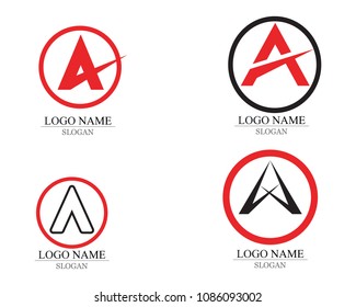 A Letter Logo Business Template Vector icon

