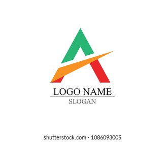 A Letter Logo Business Template Vector icon
