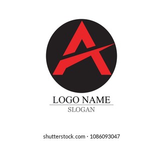 A Letter Logo Business Template Vector icon