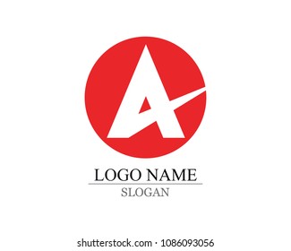 A Letter Logo Business Template Vector icon
