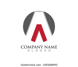 A Letter Logo Business Template Vector icon
