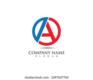 A Letter Logo Business Template Vector icon

