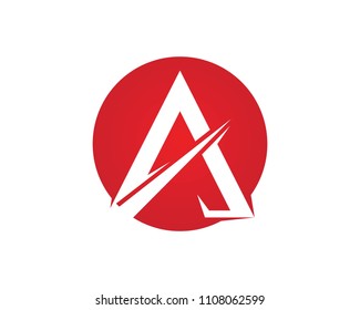 A Letter Logo Business Template Vector icon design