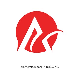 A Letter Logo Business Template Vector icon design
