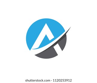 A Letter Logo Business Template Vector icon design