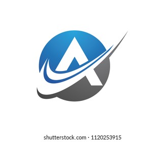 A Letter Logo Business Template Vector icon design