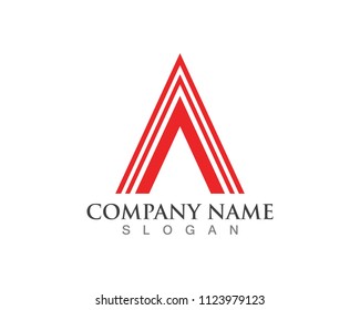 A Letter Logo Business Template Vector 