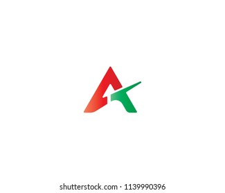 A Letter Logo Business Template Vector icon