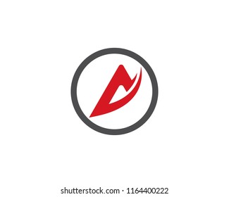 A Letter Logo Business Template Vector icon