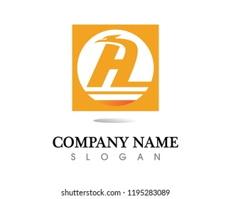 A Letter Logo Business Template Vector icon
