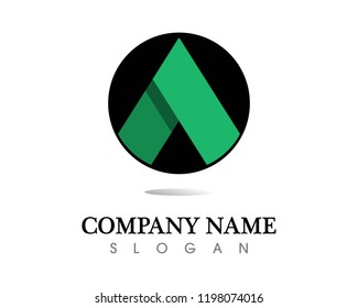 A Letter Logo Business Template Vector icon