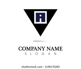 A Letter Logo Business Template Vector icon