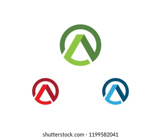 A Letter Logo Business Template Vector icon