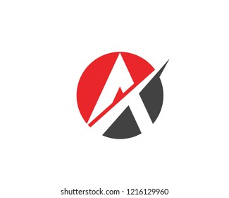 A Letter Logo Business Template Vector icon

