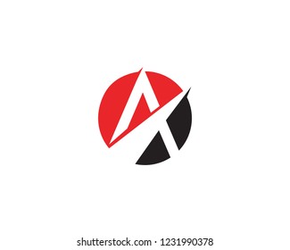 A Letter Logo Business Template Vector icon
