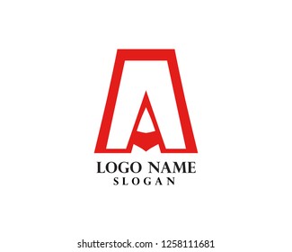 A Letter Logo Business Template Vector icon