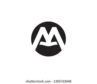 AM Letter Logo Business Template Vector icon