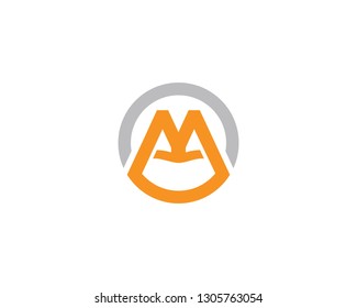 AM Letter Logo Business Template Vector icon