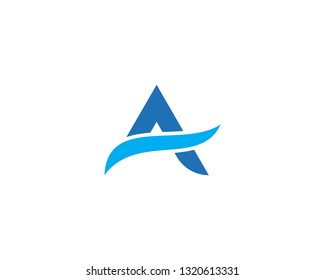 A Letter Logo Business Template Vector