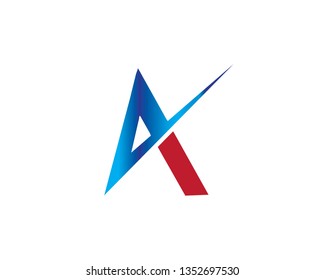 A Letter Logo Business Template Vector icon design - Vector
