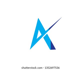 A Letter Logo Business Template Vector icon design - Vector
