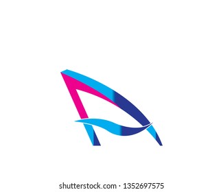 A Letter Logo Business Template Vector icon design - Vector
