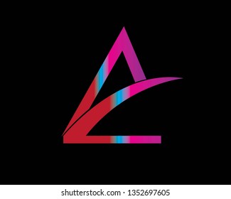 A Letter Logo Business Template Vector icon design - Vector
