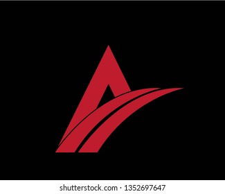 A Letter Logo Business Template Vector icon design - Vector
