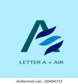 A Letter Logo Business Template Vector icon