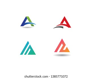 A Letter Logo Business Template Vector icon