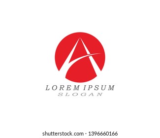 A Letter Logo Business Template Vector icon